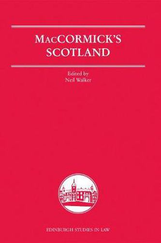 Cover image for MacCormick's Scotland