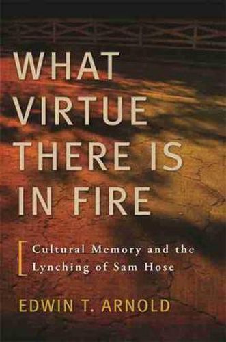 Cover image for What Virtue There Is In Fire: Cultural Memory and the Lynching of Sam Hose