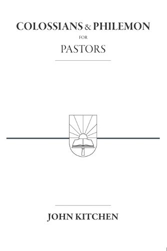 Cover image for Colossians & Philemon for Pastors