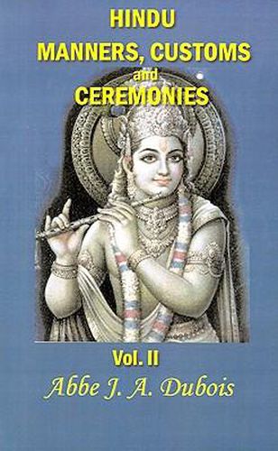 Hindu Manners, Customs, and Ceremonies