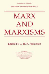 Cover image for Marx and Marxisms