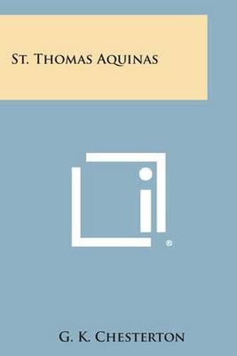 Cover image for St. Thomas Aquinas