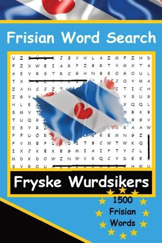 Cover image for Frisian Word Search Puzzles The Frisian Language Fryske Wurdsikers LearnFrisian