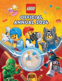 Cover image for LEGO (R) Books: Official Annual 2024 (with gamer LEGO (R) minifigure)