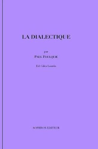 Cover image for La dialectique