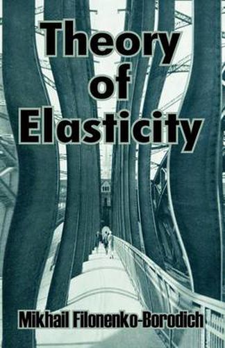 Cover image for Theory of Elasticity