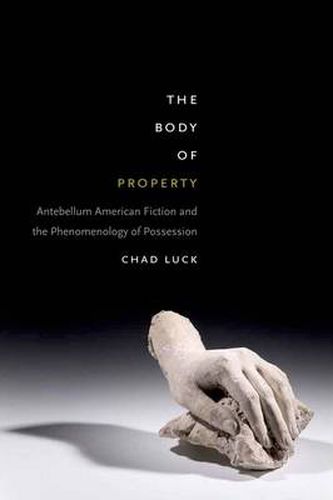 Cover image for The Body of Property: Antebellum American Fiction and the Phenomenology of Possession