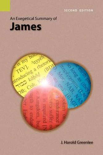 Cover image for An Exegetical Summary of James, 2nd Edition