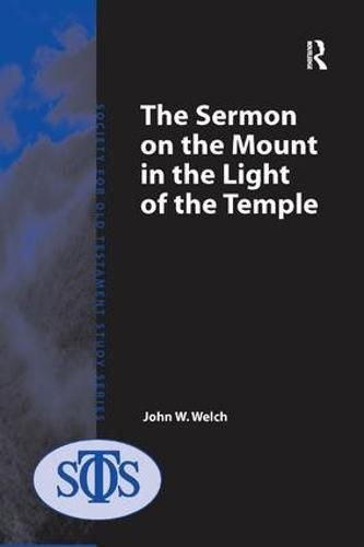 Cover image for The Sermon on the Mount in the Light of the Temple