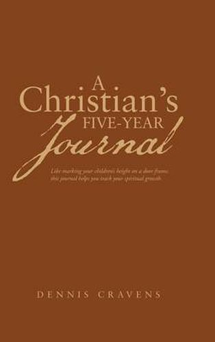 Cover image for A Christian's Five-Year Journal