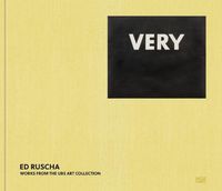 Cover image for Ed Ruscha-VERY: Works from the UBS Art Collection