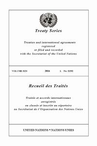 Cover image for Treaty Series 3120 (English/French Edition)