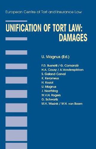 Cover image for Unification of Tort Law: Damages: Damages