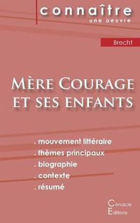 Cover image for Fiche de lecture Mere Courage et ses enfants de Bertolt Brecht (Analyse litteraire de reference et resume complet)