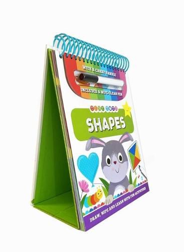 Cover image for Tiny Tots Shapes: Wipe Clean Book with Carry Handle and Easel