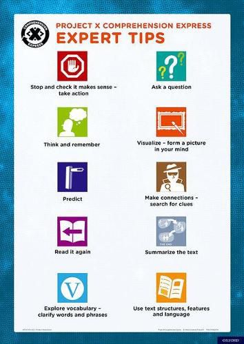 Cover image for Project X Comprehension Express: Expert Tip Poster