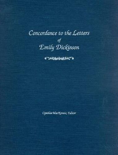 Concordance to the Letters of Emily Dickinson