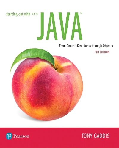 Cover image for Starting Out with Java: From Control Structures through Objects