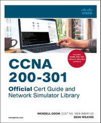 Cover image for CCNA 200-301 Official Cert Guide and Network Simulator Library