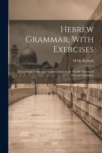 Cover image for Hebrew Grammar, With Exercises