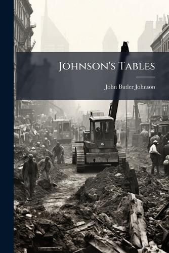 Cover image for Johnson's Tables
