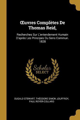 Cover image for OEuvres Completes De Thomas Reid,