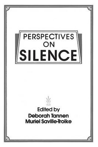 Cover image for Perspectives on Silence