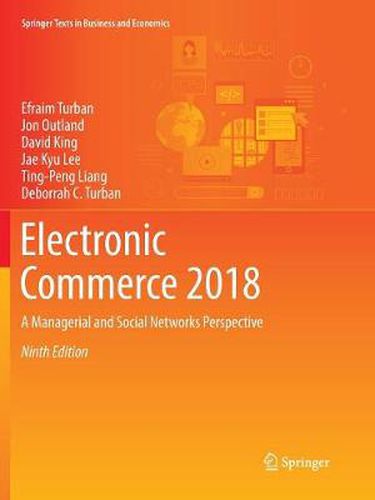 Cover image for Electronic Commerce 2018: A Managerial and Social Networks Perspective