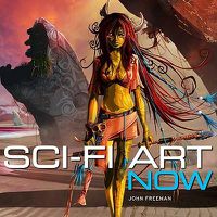 Cover image for Sci-Fi Art Now