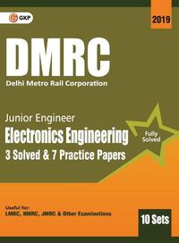 Cover image for Dmrc 2019 Junior Engineer  Electronics Engineering  Previous Years' Solved Papers (10 Sets)