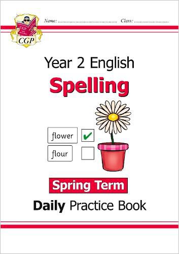 New KS1 Spelling Daily Practice Book: Year 2 - Spring Term