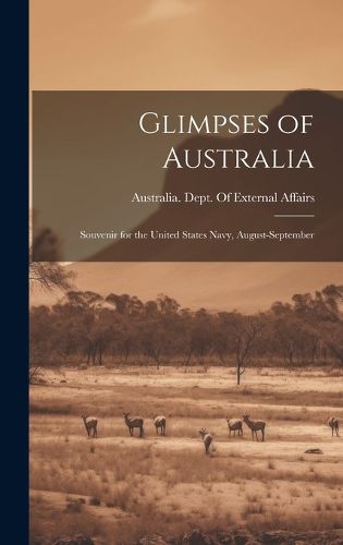 Cover image for Glimpses of Australia