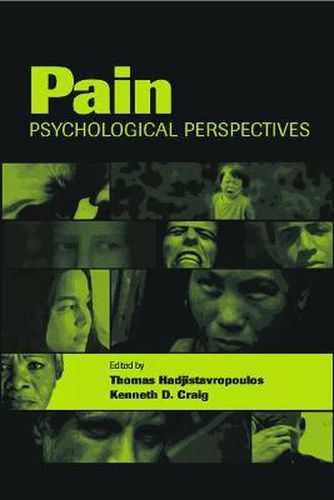 Cover image for Pain: Psychological Perspectives