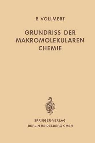 Cover image for Grundriss Der Makromolekularen Chemie