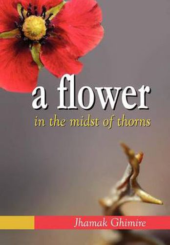 Cover image for A Flower in the Midst of Thorns: Autobiographical Essays by Jhamak Ghimire