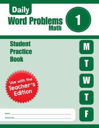 Cover image for Daily Word Problems Math, Grade 1 Student Workbook