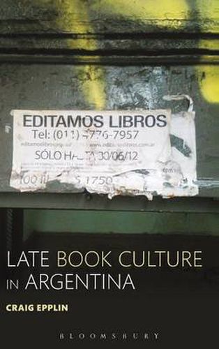 Cover image for Late Book Culture in Argentina