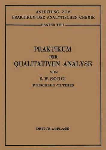 Praktikum Der Qualitativen Analyse