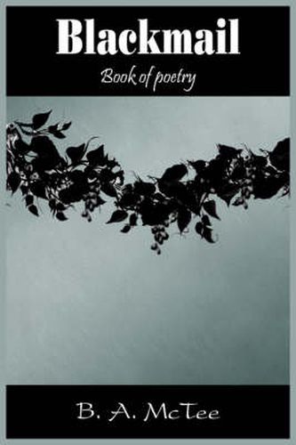 Cover image for Blackmail: Book of Poetry