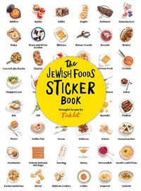 Cover image for The The Jewish Foods Sticker Book