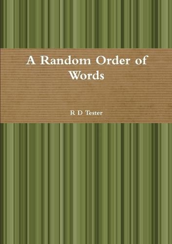 Cover image for A Random Order of Words
