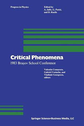 Cover image for Critical Phenomena: 1983 Brasov School Conference