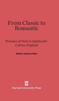 Cover image for From Classic to Romantic