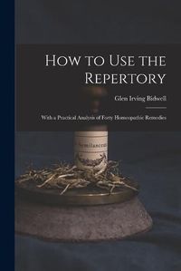 Cover image for How to Use the Repertory