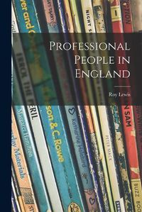 Cover image for Professional People in England