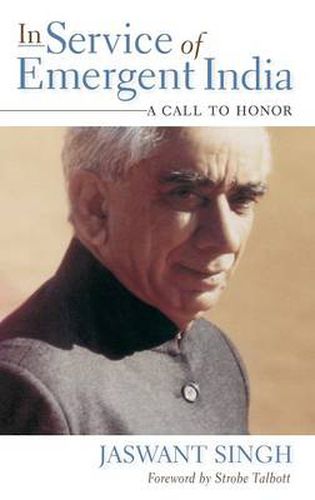 Cover image for In Service of Emergent India: A Call to Honor