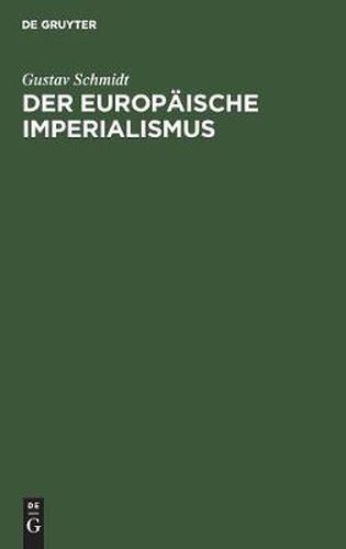 Cover image for Der europaische Imperialismus