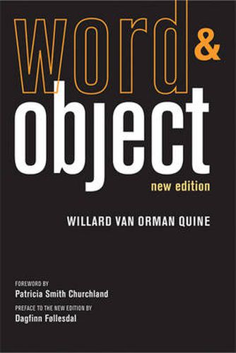 Cover image for Word and Object