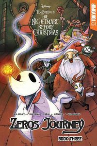 Cover image for Disney Manga: Tim Burton's The Nightmare Before Christmas - Zero's Journey Graphic Novel, Book 3