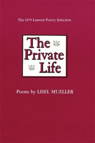Cover image for The Private Life: Poems
